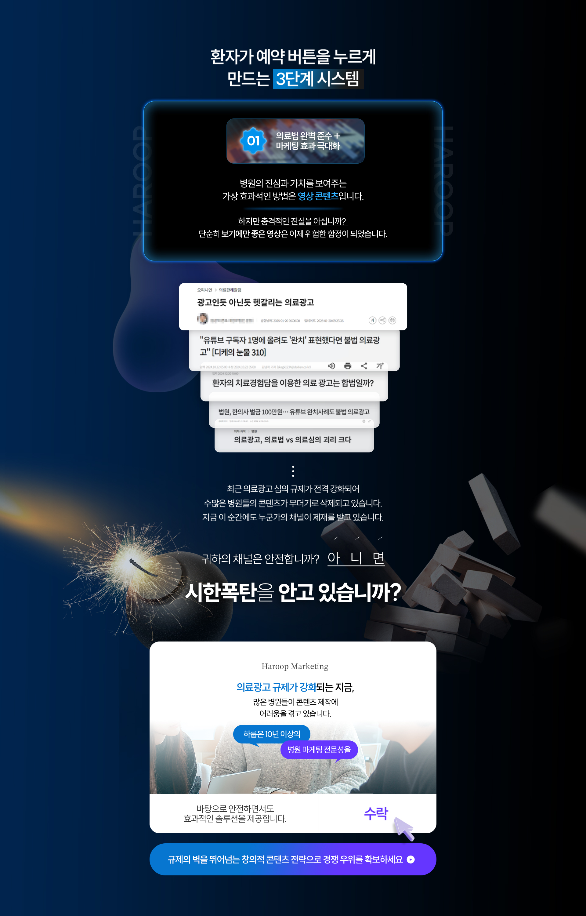 의료법 준수와 실제 환자 유입을 함께 설계하는 하룹 병원 유튜브 시스템